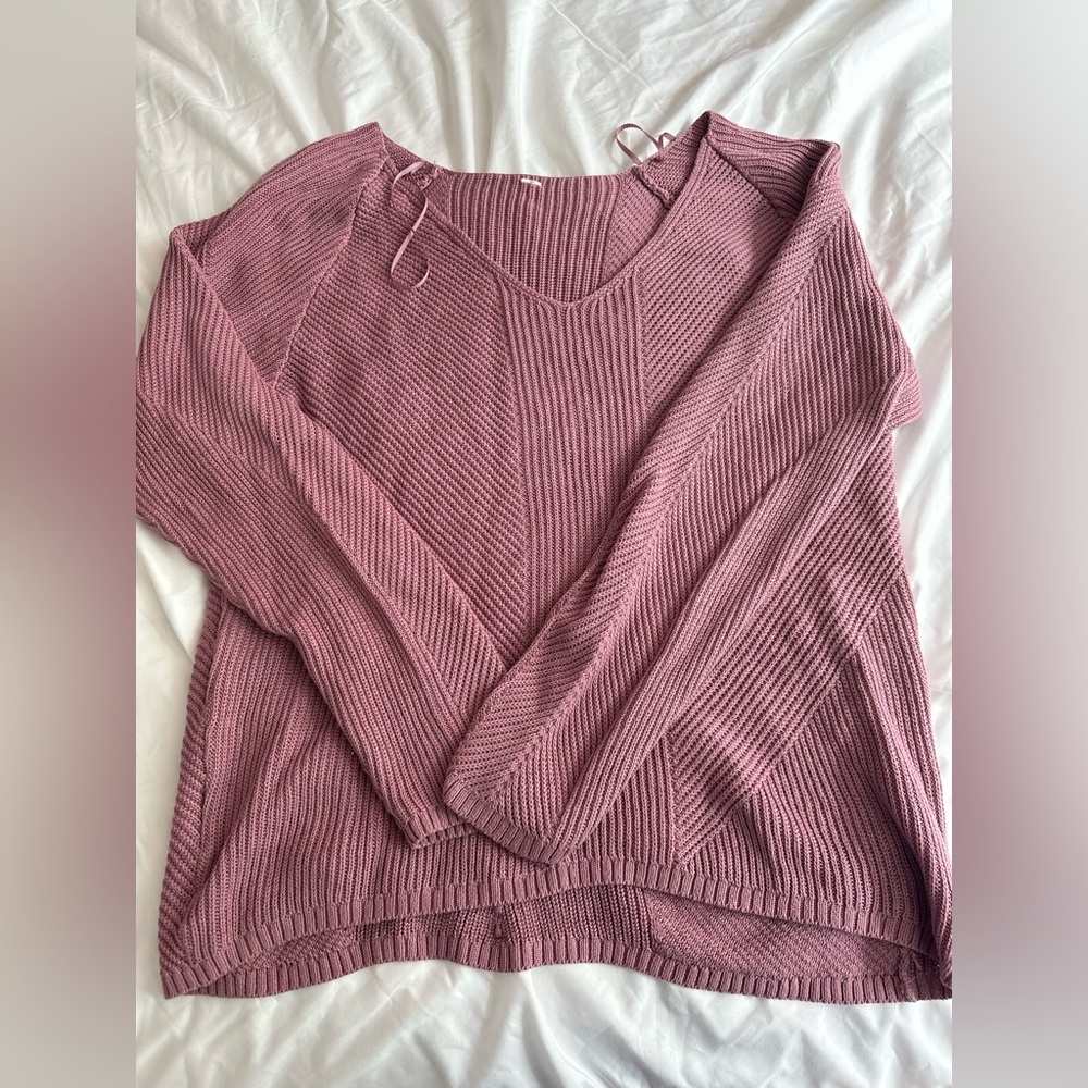 Lululemon knit sweater.